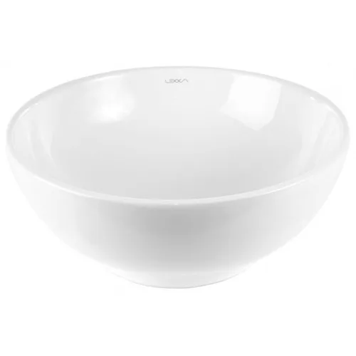 Cuba de Apoio para banheiro Redonda 37cm Branca Lexxa Bagno LX025