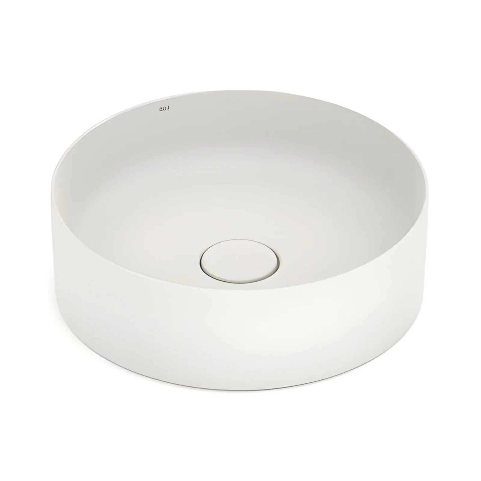 Cuba de apoio redonda 39cm Beige Roca Terra T2