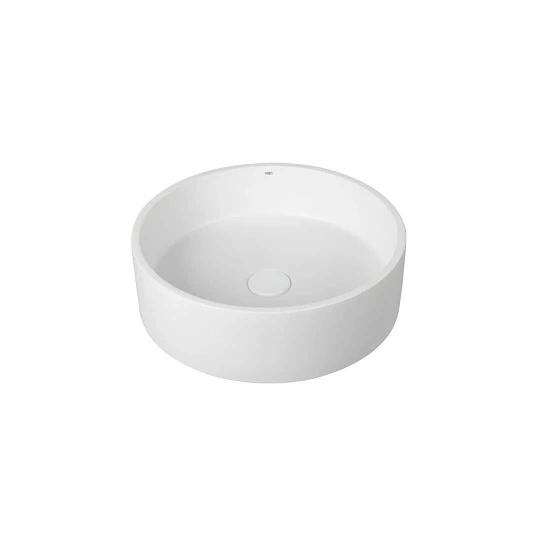 Cuba de Apoio Redonda 12cm para Banheiro White Doka