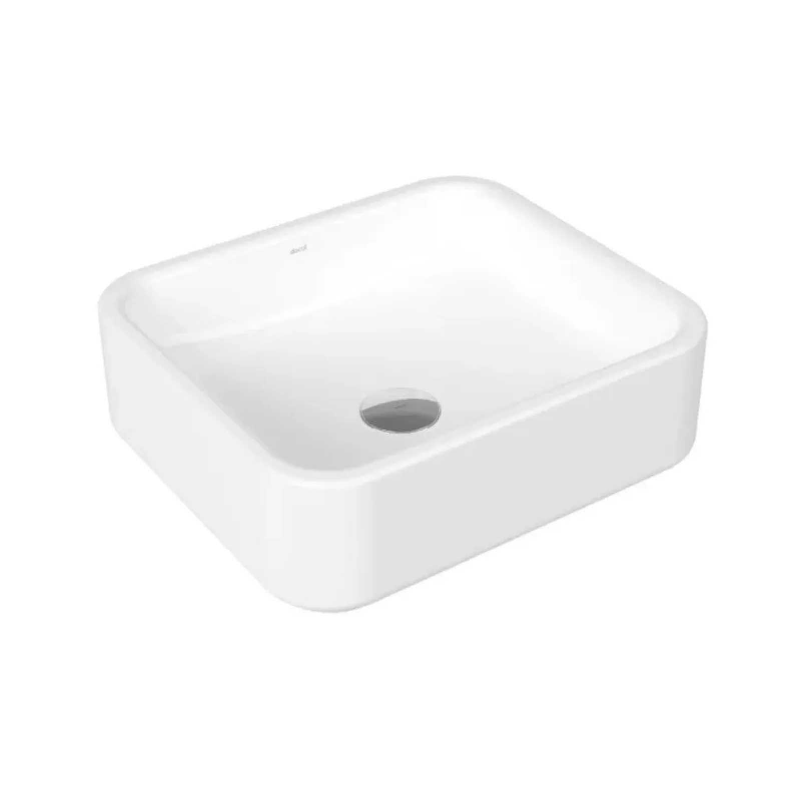 Cuba de Apoio Retangular 400x350x128mm Branco Docol