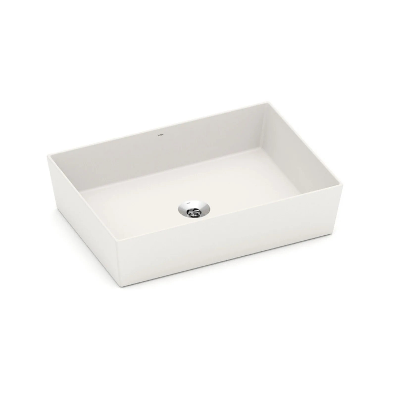 Cuba de Apoio Retangular com Mesa 510x360 Beige P7 Incepa