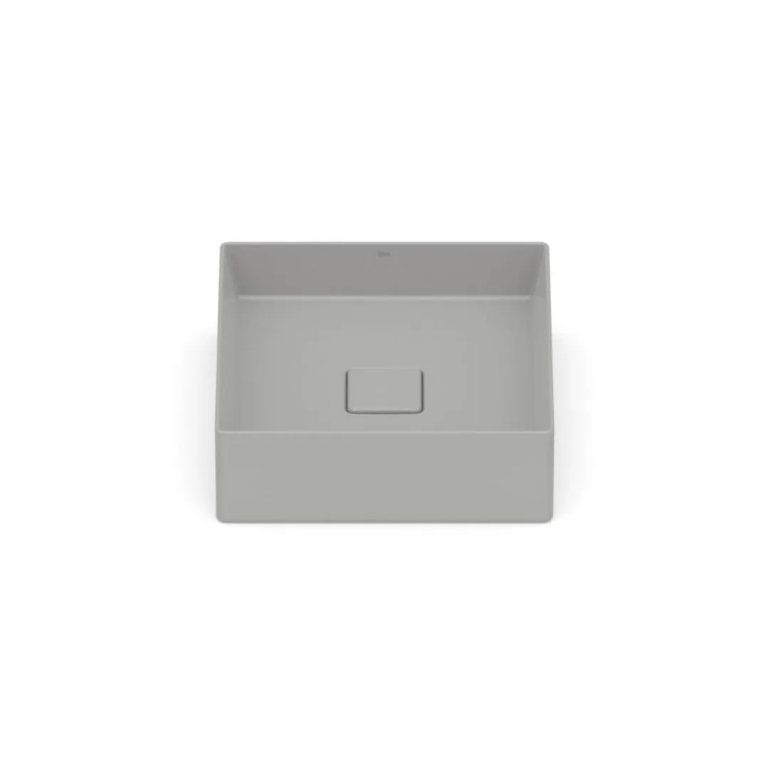 Cuba De Apoio Sem Mesa 35x35cm Roca Terra T4 Stone