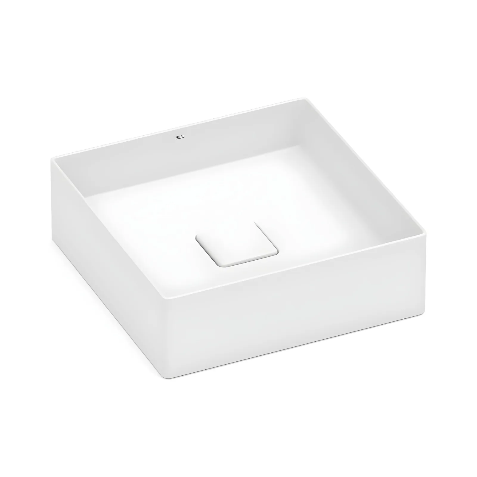 Cuba de Apoio T4 em Fineceramic Blanco Mate 35x35cm Roca Terra