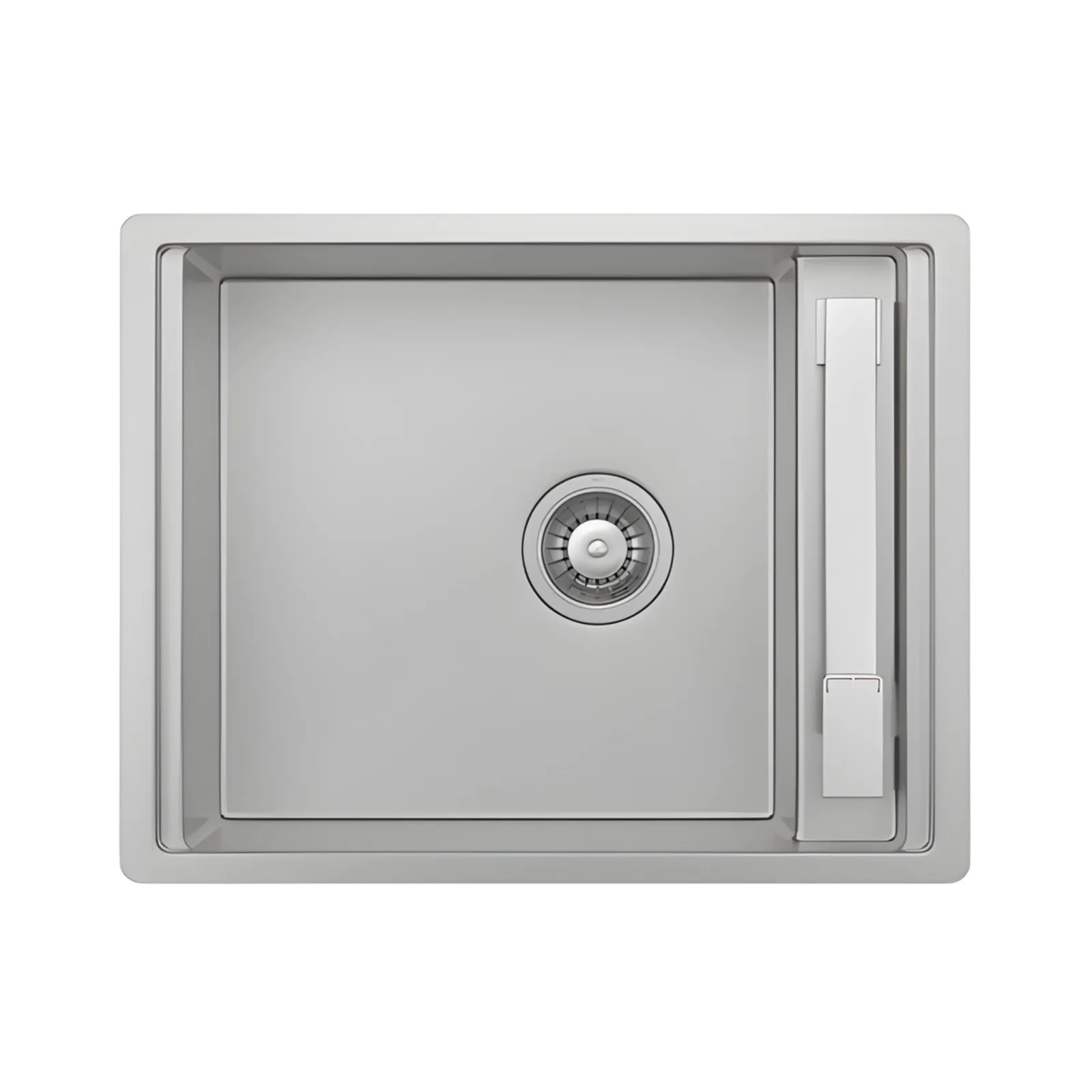 Cuba de Cozinha Retangular 50X40cm Inox Deca Supra Hide