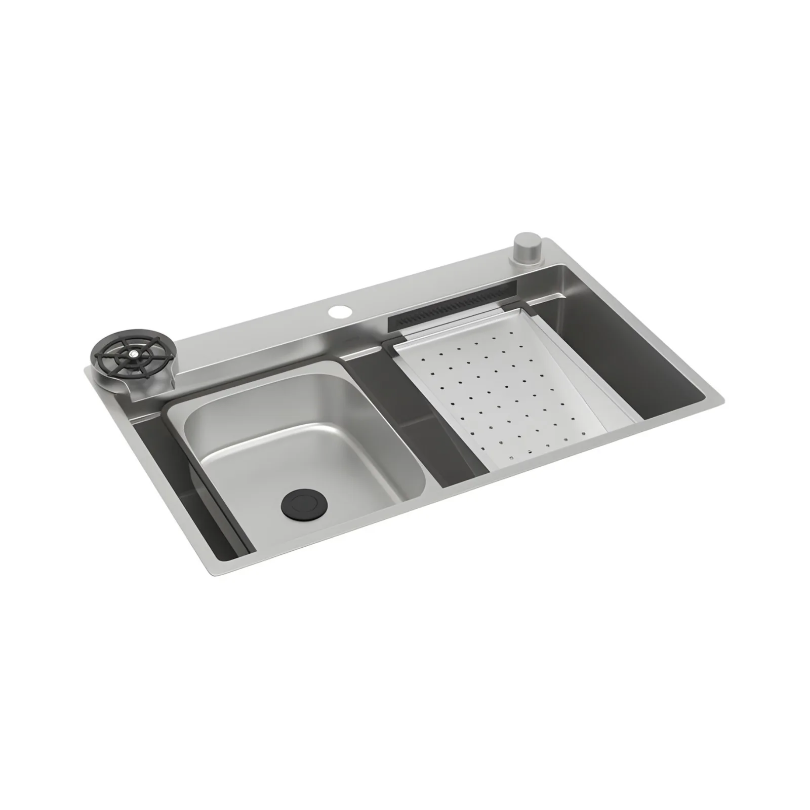 Cuba de Cozinha Retangular com Deck Inox 75x40 Deca Workstation