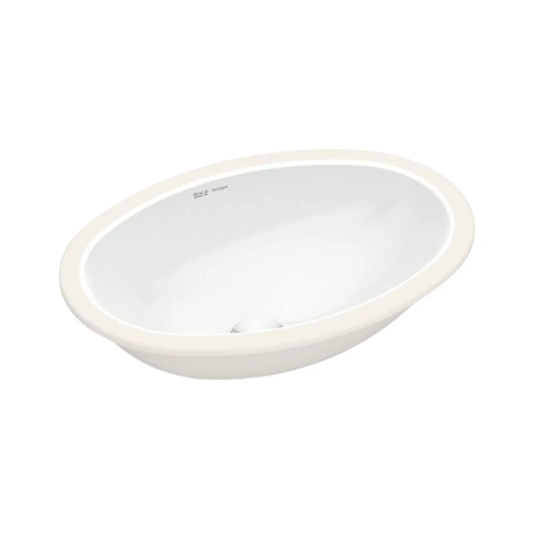 Cuba de Embutir Para Banheiro Oval Snow Roca Branco