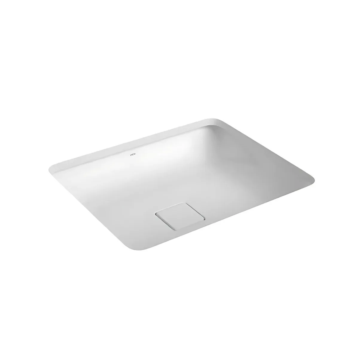 Cuba de Embutir para banheiro Retangular 50cm Branca Deca Slim L.33050