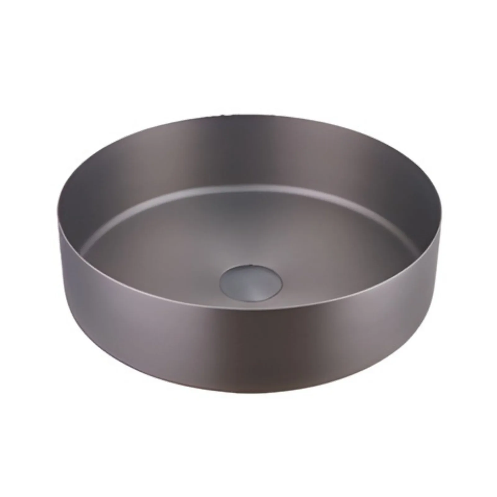 Cuba de inox para lavatório C/valvula 36cm Rubinettos cub1030