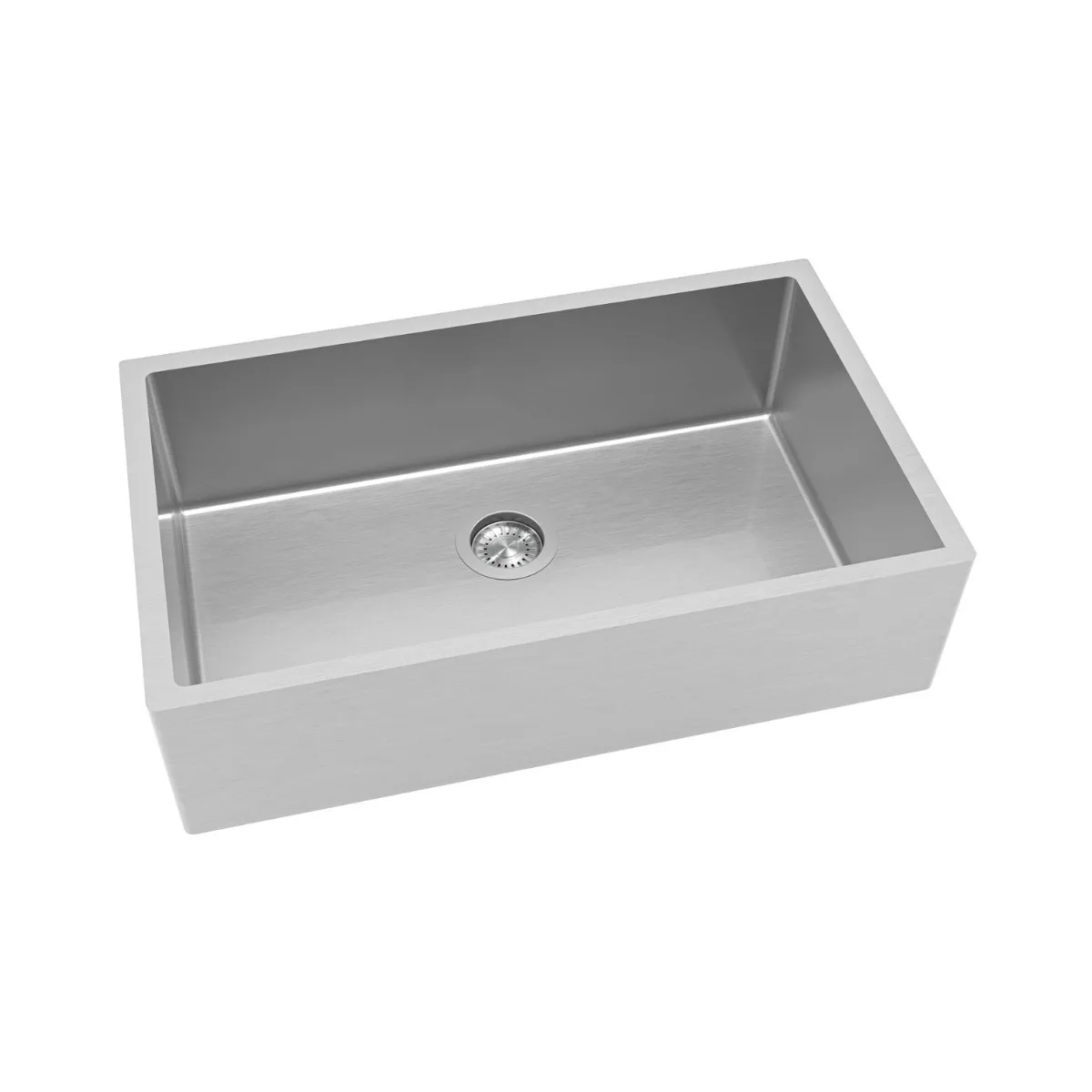 Cuba de Semiencaixe Retengular 700x400mm DeBacco Quadratino Farm Sink Steel 700 Inox