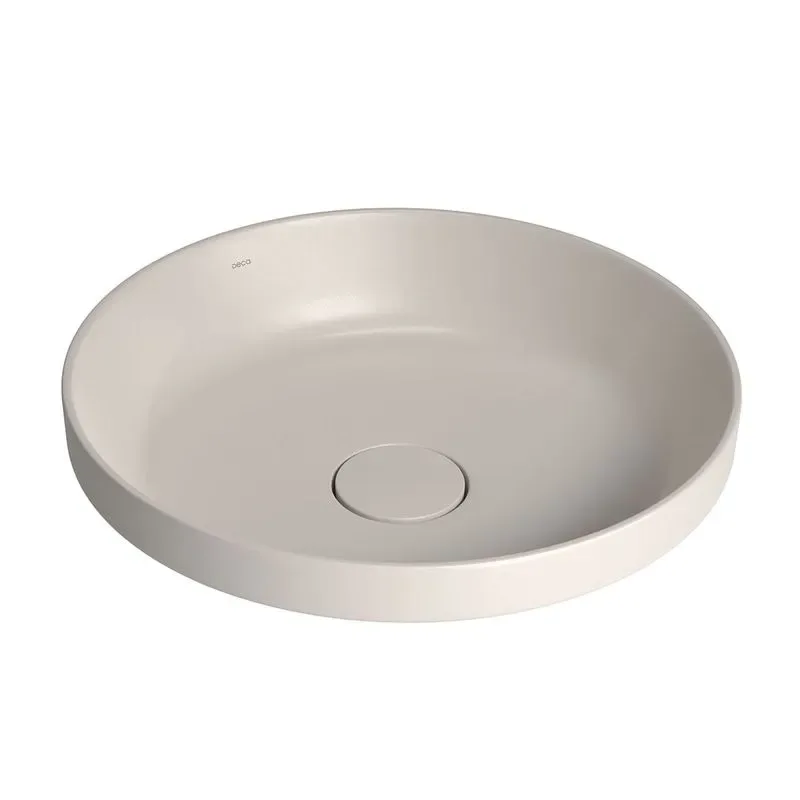 Cuba de Sobrepor para banheiro Redonda 40cm Barbante Deca L.22040