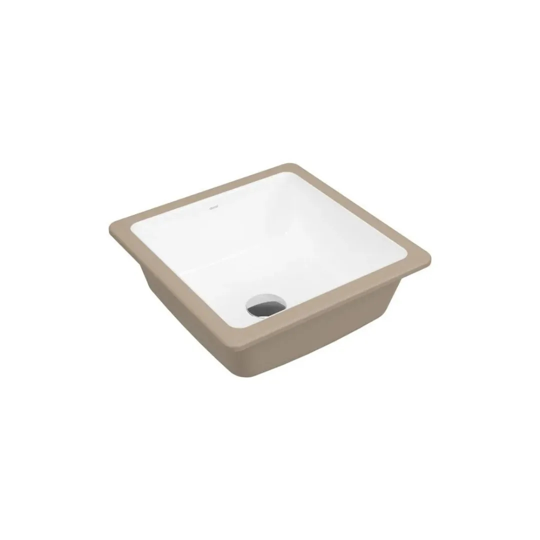 Cuba de Embutir Quadrada 37x37cm para Banheiro Branca Docol