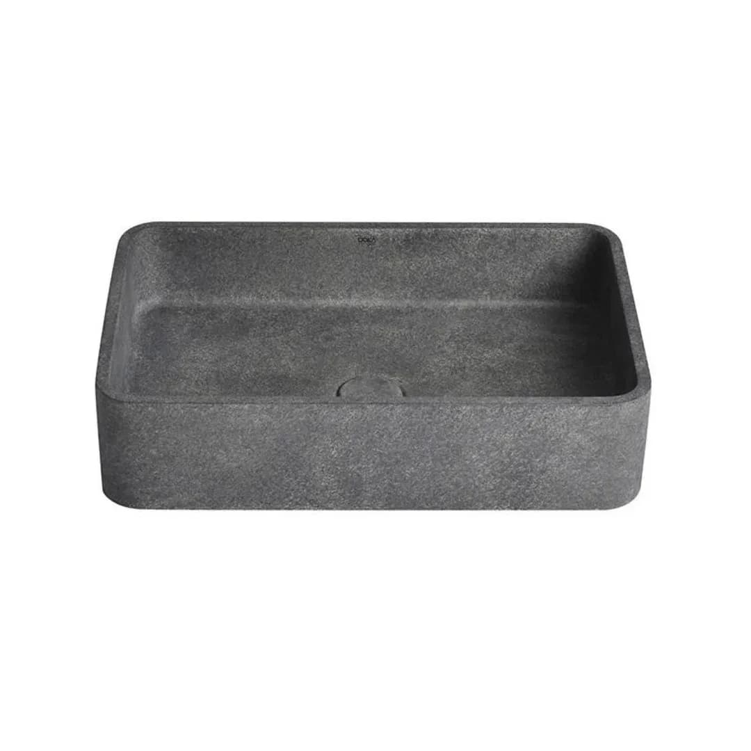Cuba Doka De Apoio Retangular Dark Concrete