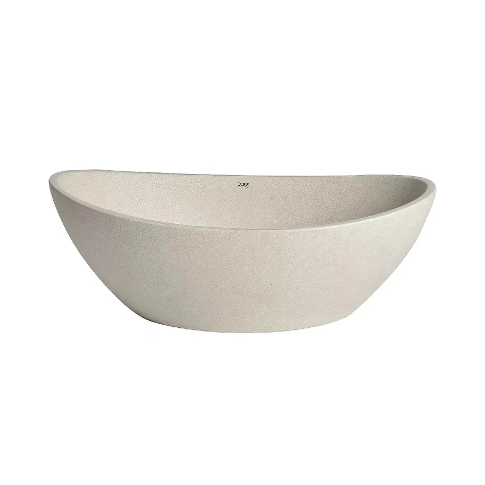 Cuba de Apoio Duplo Arco Off White Terrazzo Doka GeoStone