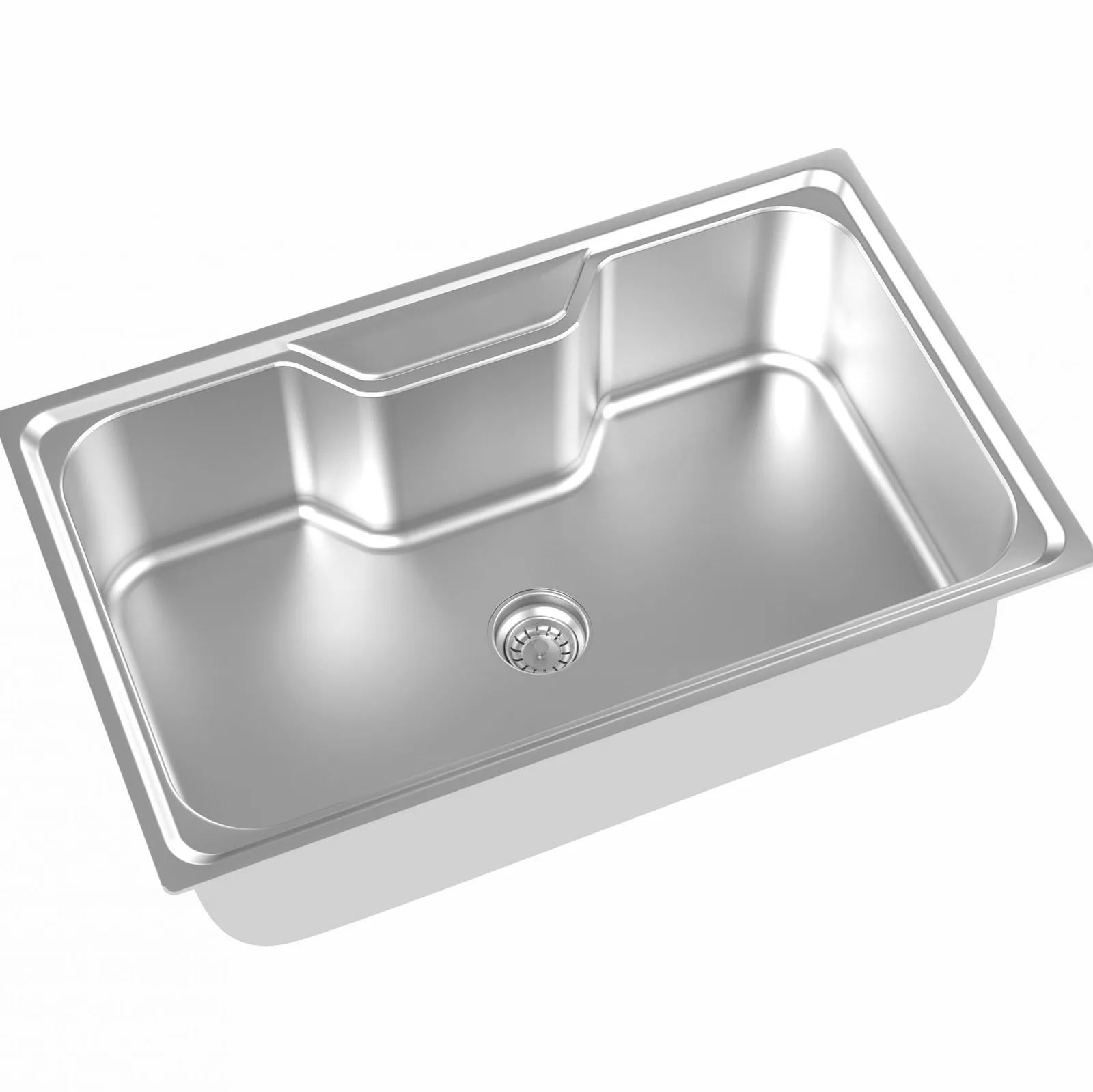 Cuba Inox 235 78x48cm DeBacco Funzionale