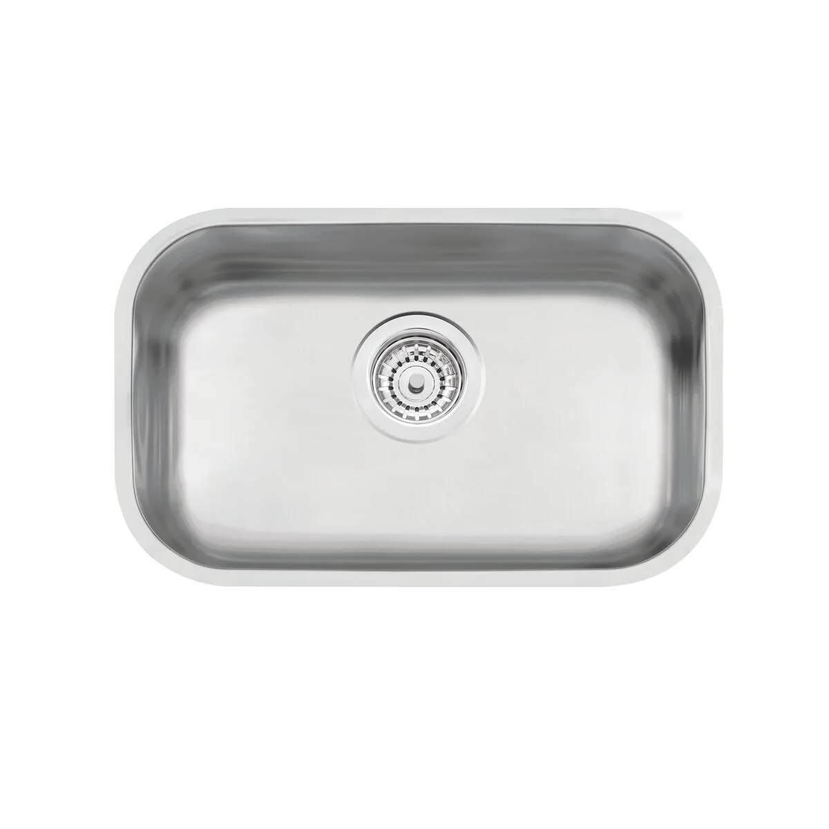 Cuba de embutir Tramontina Lavínia 47 BL em Aço Inox Escovado 47x30 cm
