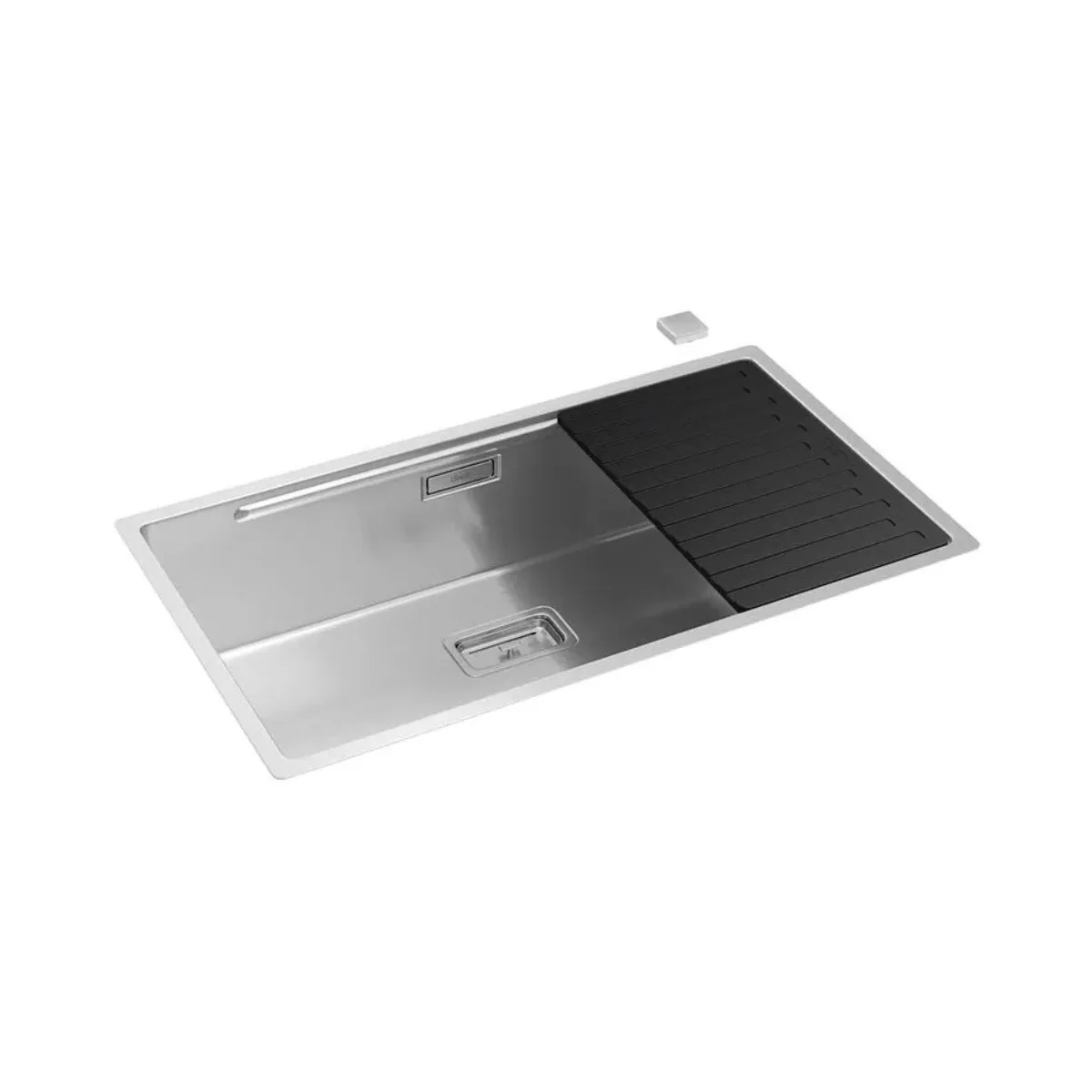 Cuba de Sobrepor/Embutir para Cozinha Retangular 78x44cm Inox Deca Wish