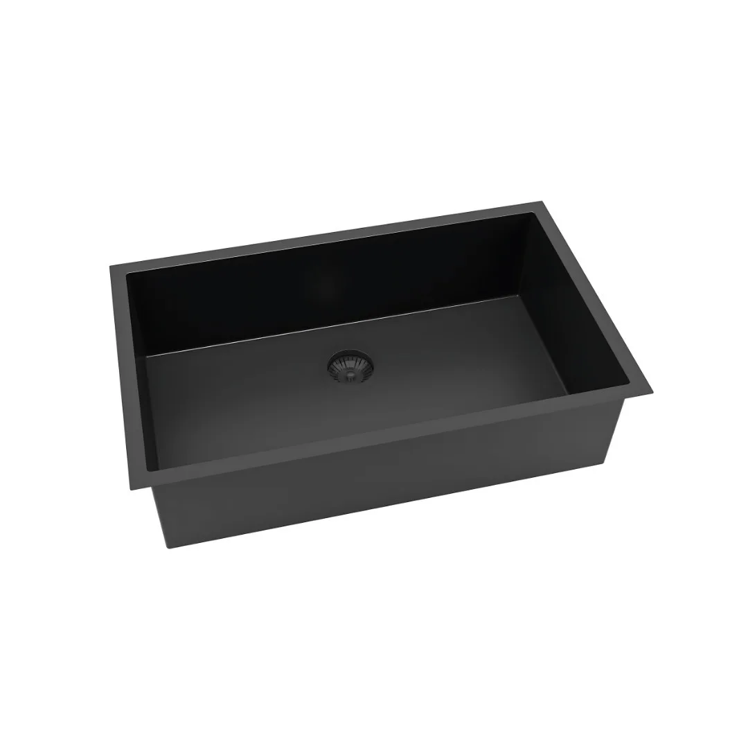 Cuba Inox 75x45cm Nano Black DeBacco Primaccore 700