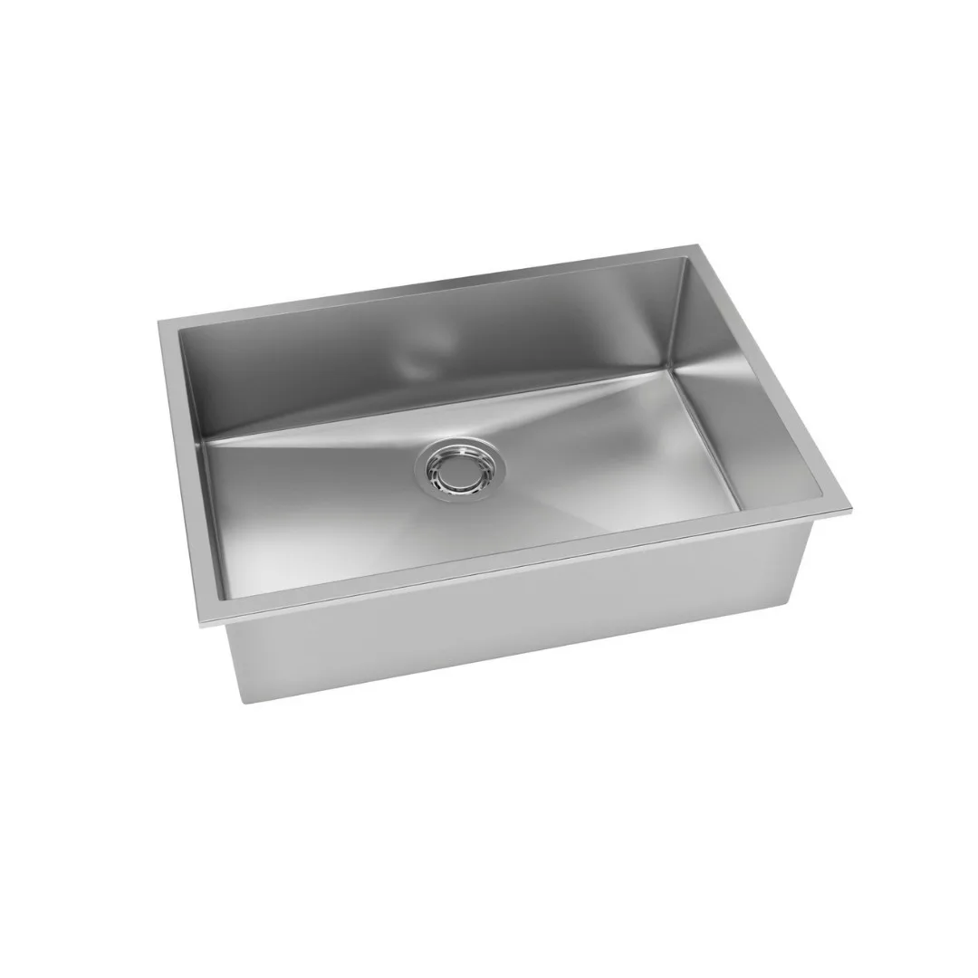 Cuba Inox 75x45cm DeBacco Quadratino 700