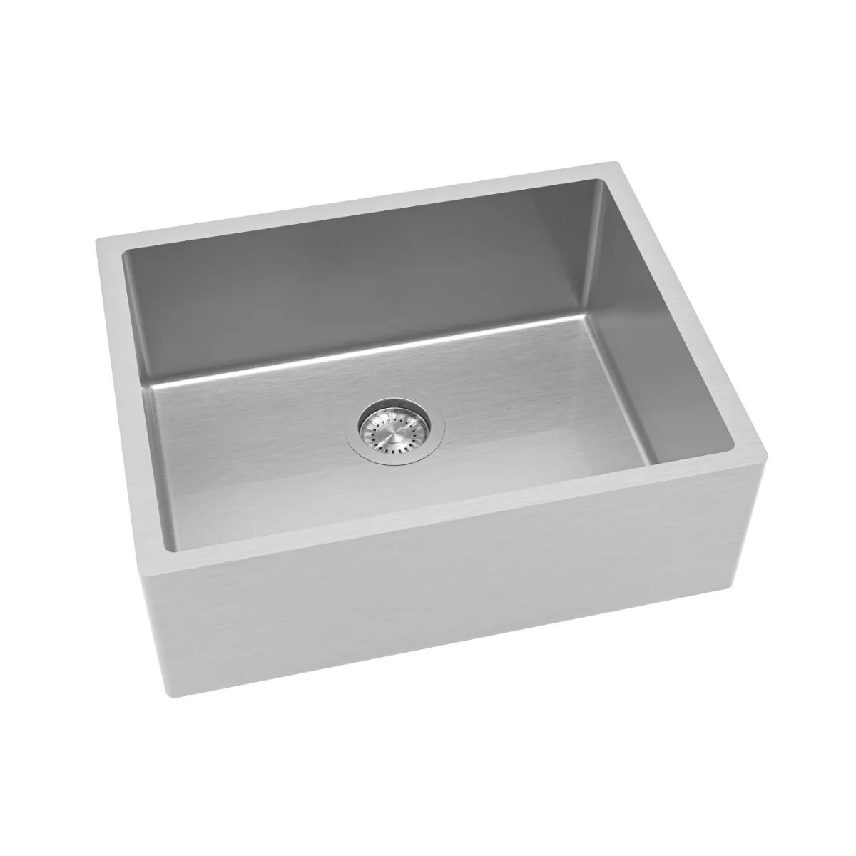 Cuba de Semiencaixe Retangular 580x445mm DeBacco Quadratino Farm Sink Steel 500 Inox