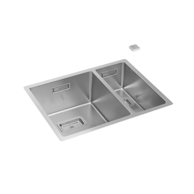 Cuba Inox Dupla para Cozinha 57x44cm Deca Wish