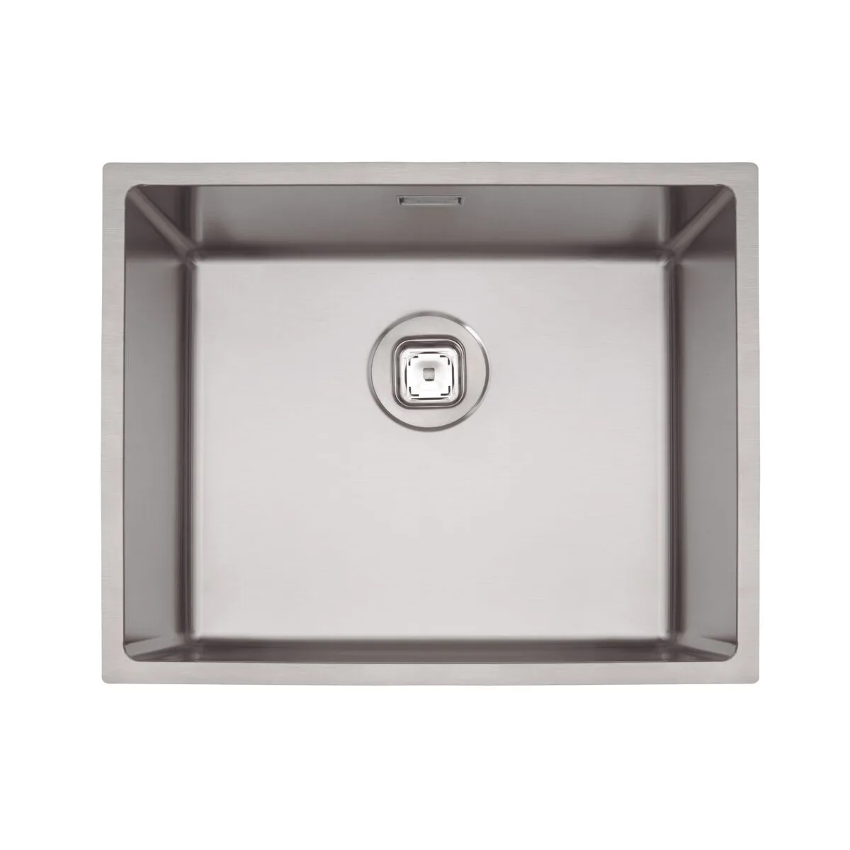 Cuba Inox Retangular de Embutir/Sobrepor para Cozinha 50x40cm Tramontina Design Collection Quadrum