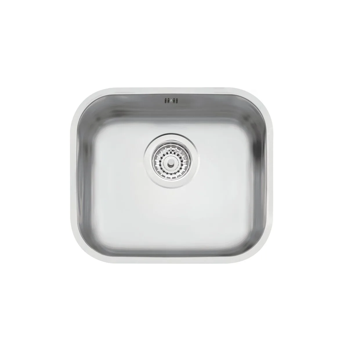 Cuba de embutir Tramontina Lavínia 40 BL em aço inox escovado 40x34 cm