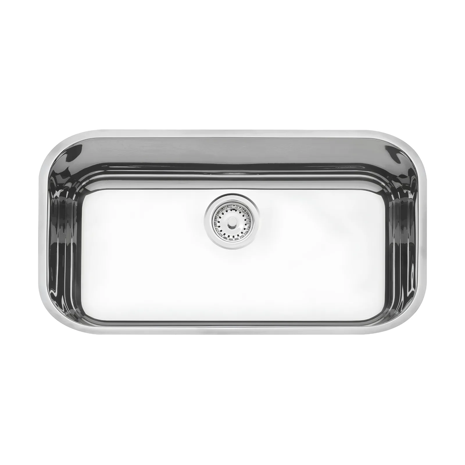 Cuba de Embutir Retangular Inox Polido 56x34cm Tramontina Lavínia