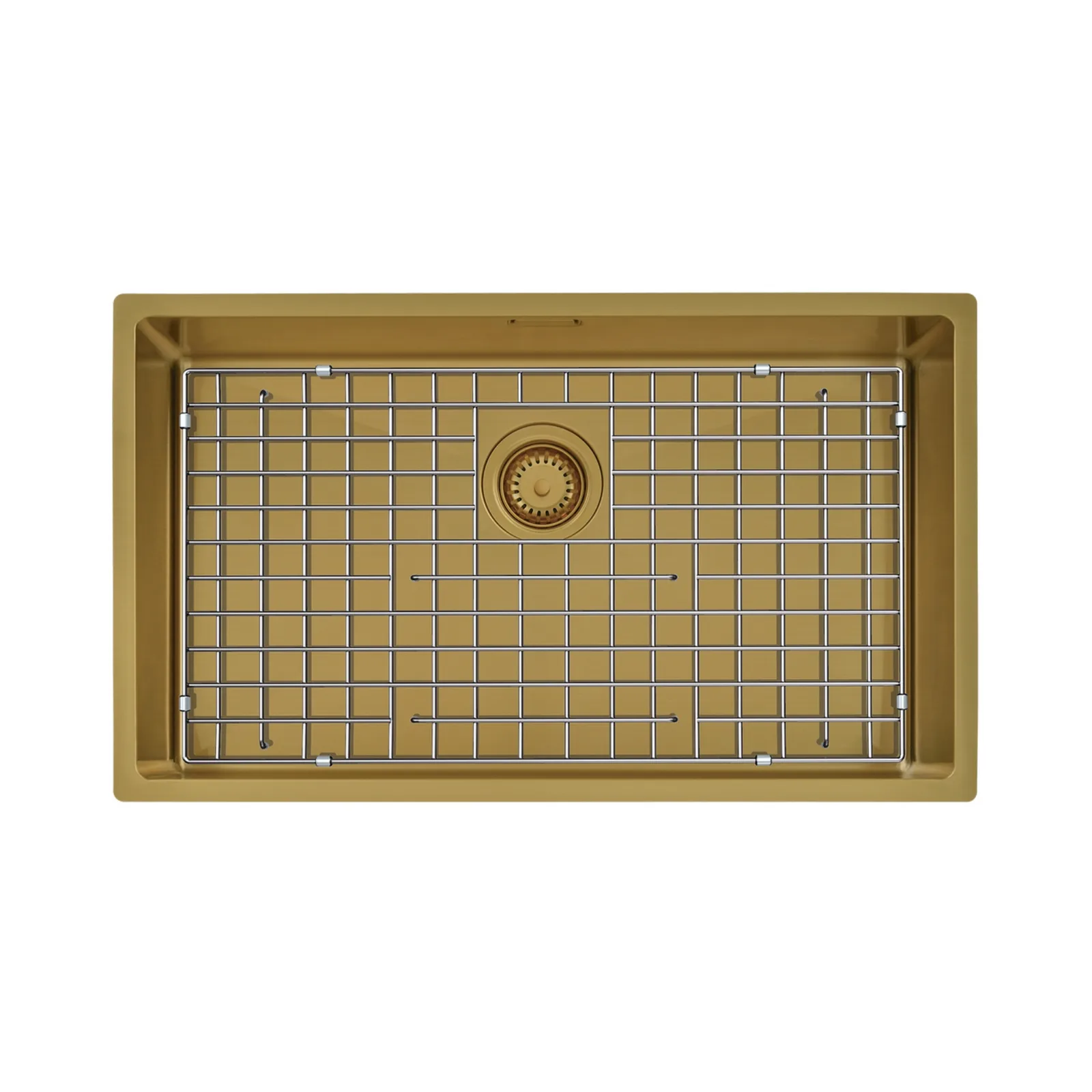 Cuba Light Gold em Aço Inox com PVD Tramontina Quadrum 56L