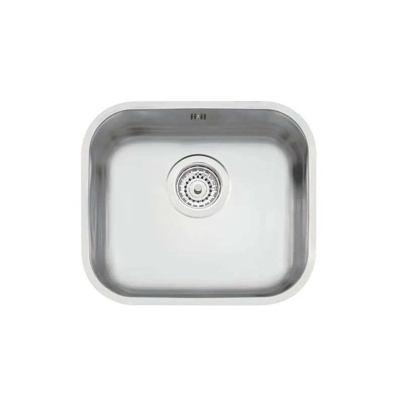 Cuba Inox Tramontina Retangular 40BL Com Escape Acetinado