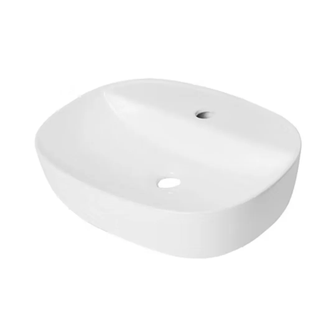 Cuba de Apoio para Banheiro 51x38cm com Mesa Branca Lexxa Bagno
