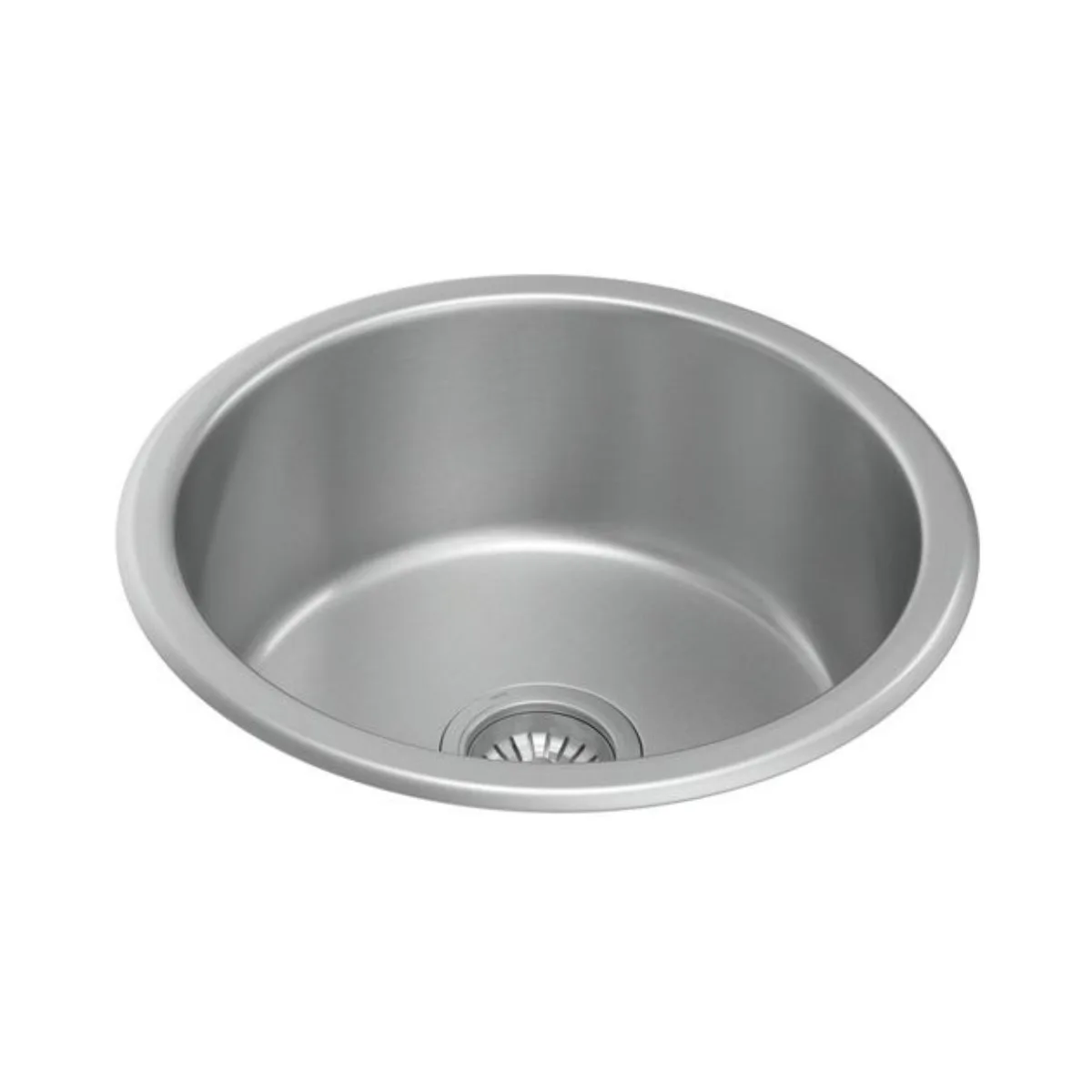 Cuba de Embutir para Cozinha Redonda 40cm Inox Deca Facile