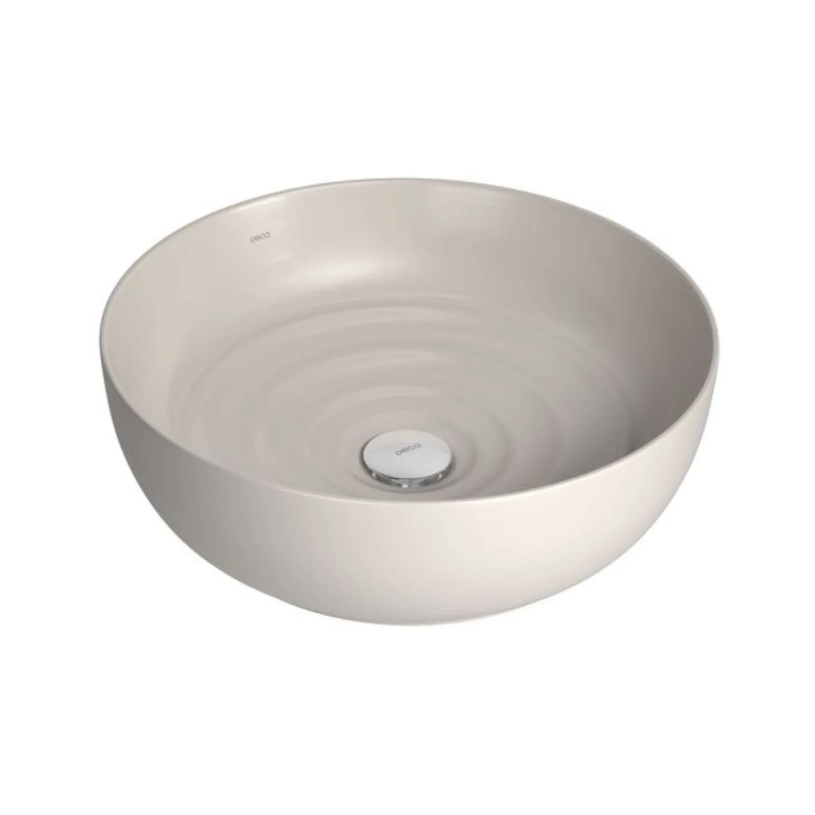 Cuba de Apoio Redonda 40cm para Banheiro Barbante Deca Gota