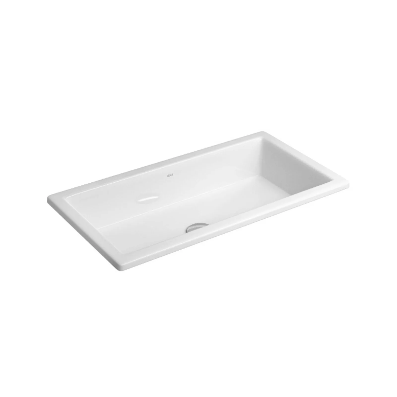 Cuba Retangular de Sobrepor 59cm Branco Deca