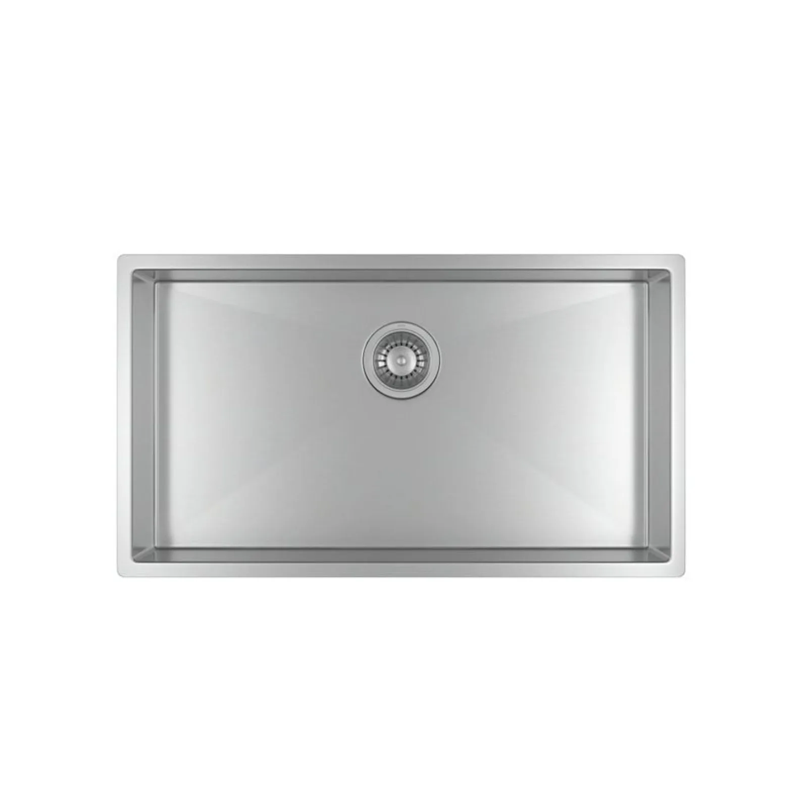 Cuba Retangular Para Cozinha 75x40cm Inox Deca Suprema