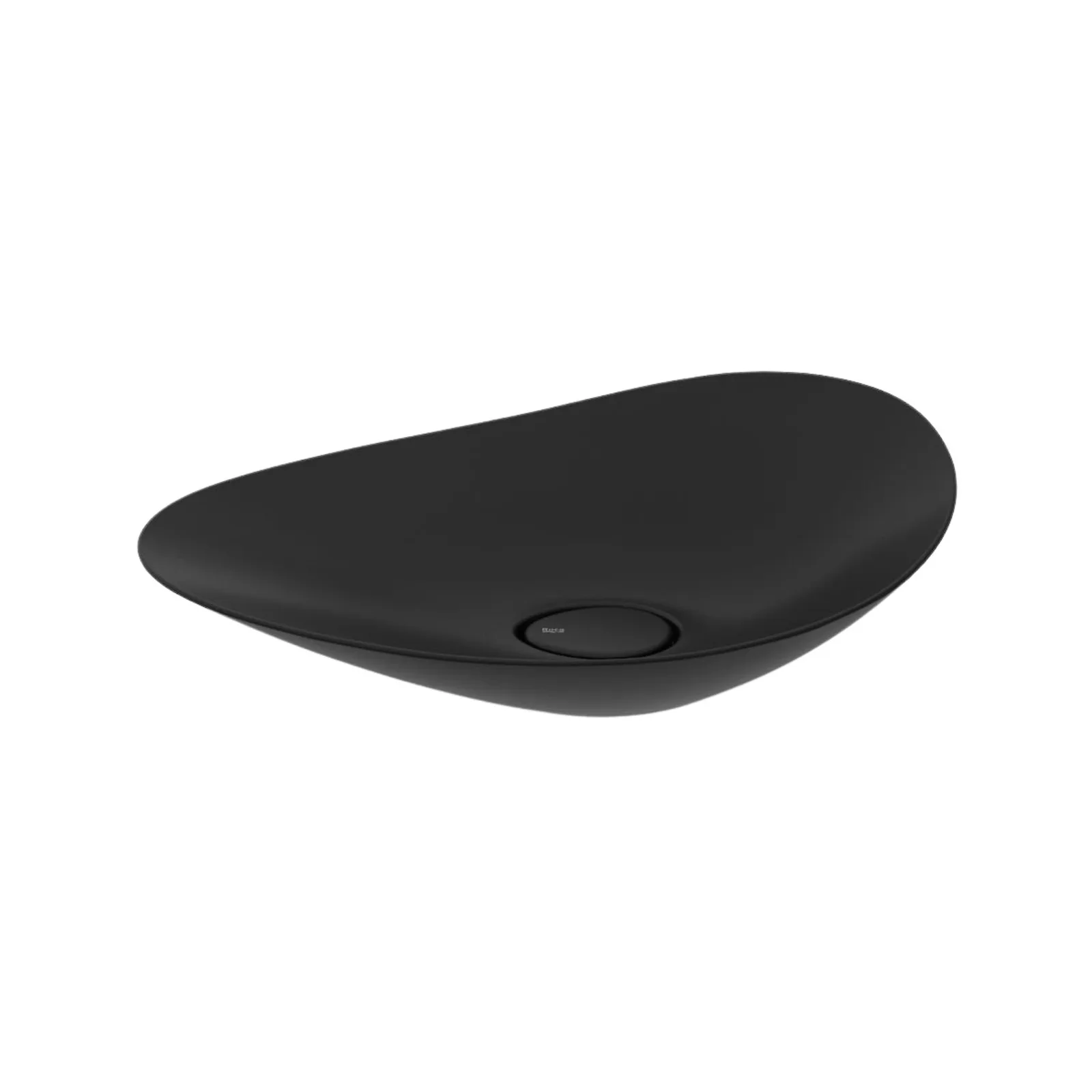 Cuba De Apoio Matte Black 62x38,50 Roca Ruy Ohtake