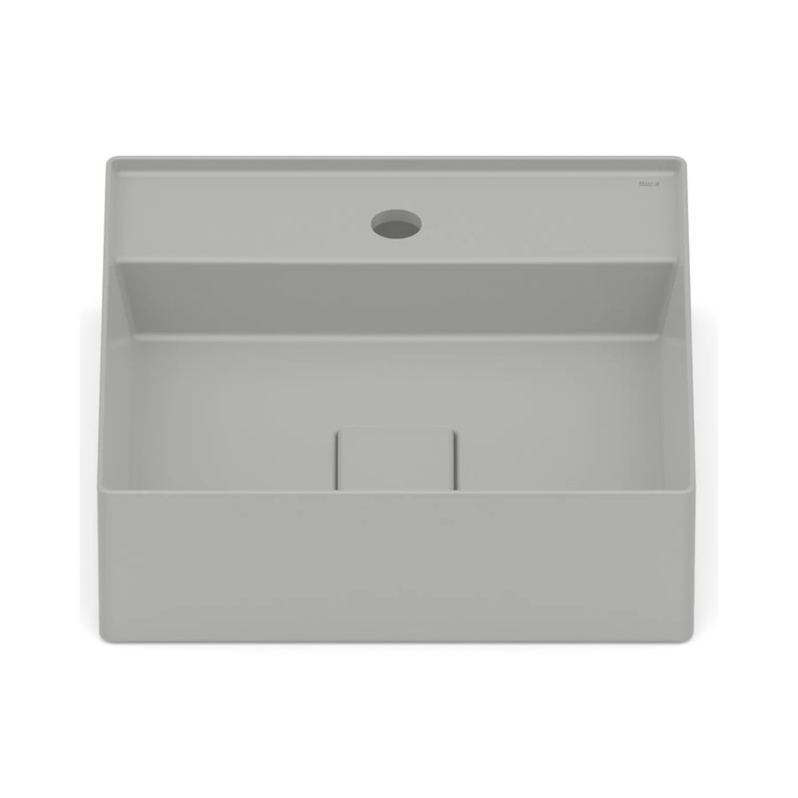 Cuba de Apoio Com Mesa 40x40cm Stone Roca T9