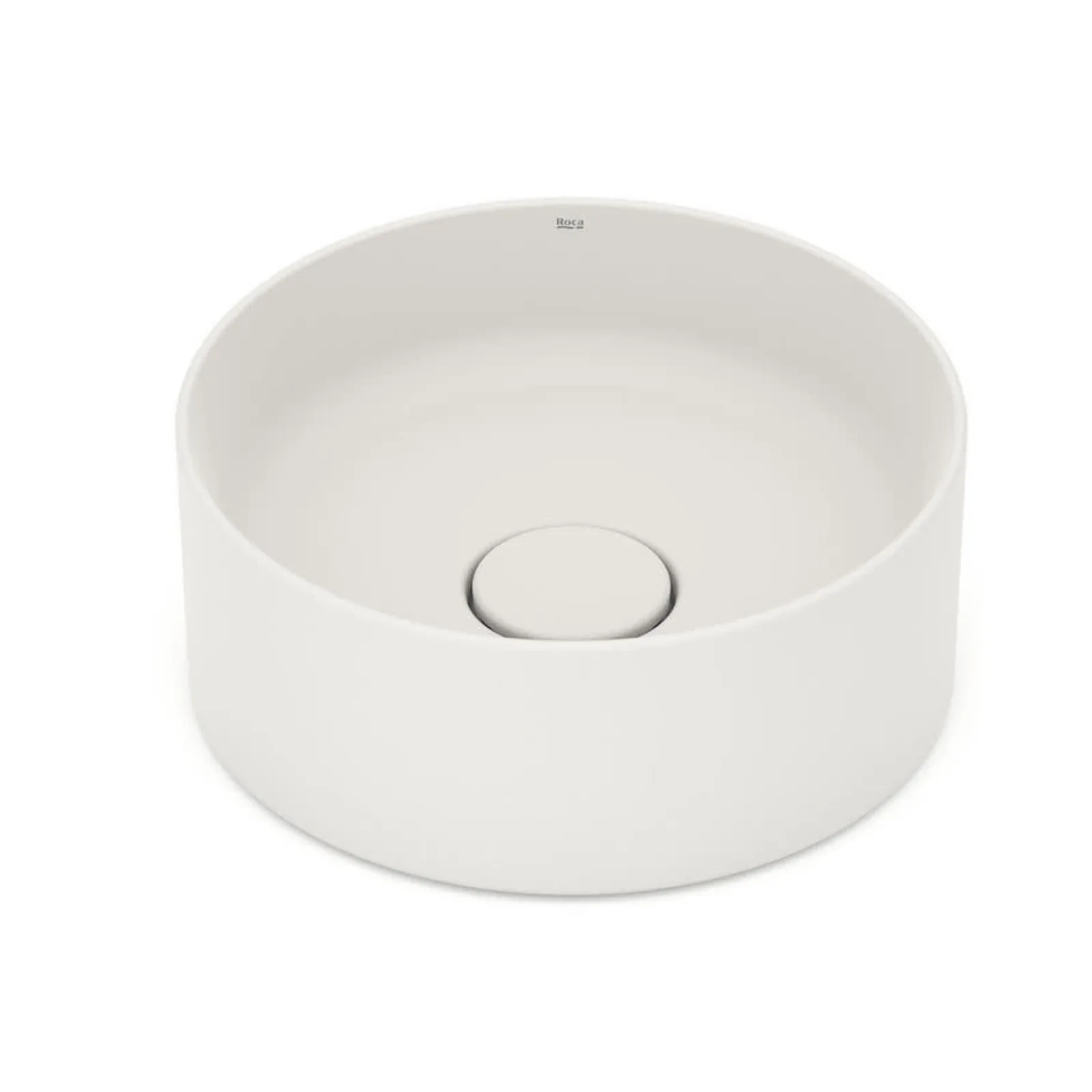 Cuba De Apoio Beige 30cm T1 Redonda Roca Terra