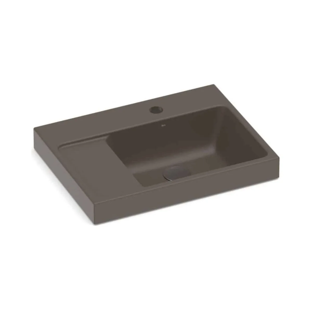 Cuba de Sobrepor com Mesa Retangular 50x38cm para Banheiro Cafe Roca Optica