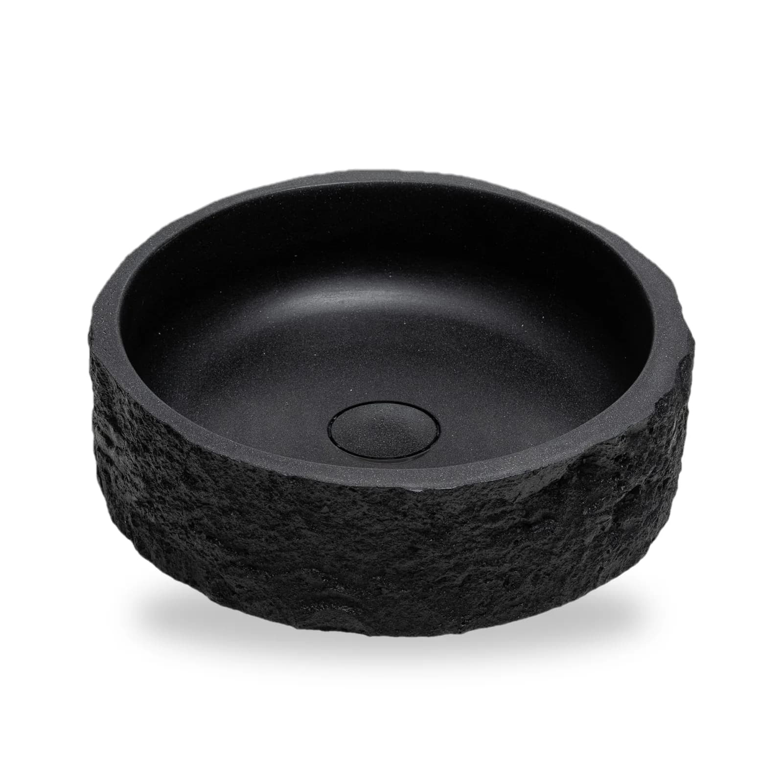 Cuba Redonda Preto Ø 39,5 Nero Absoluto Terme Sasso