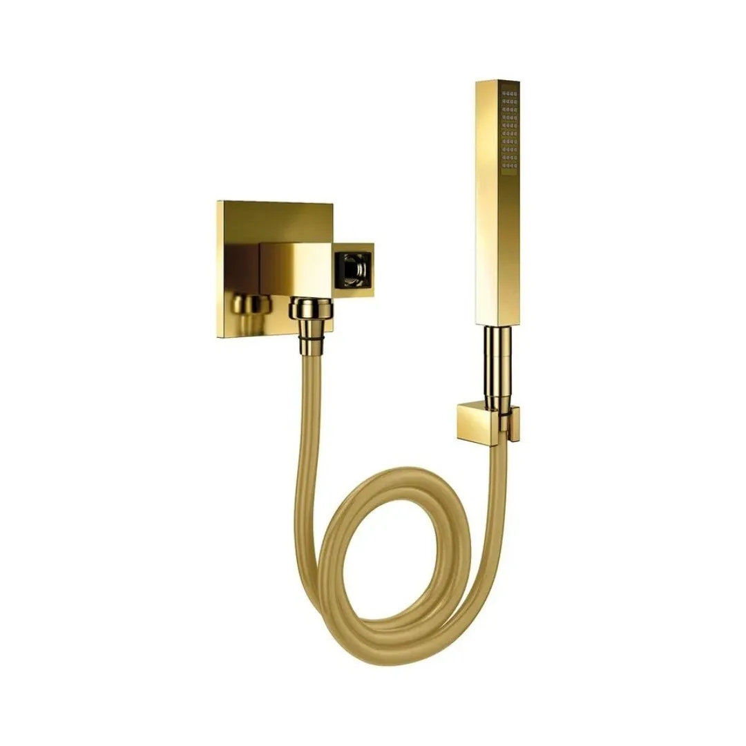Desviador para Chuveiro Docol Square 1/2" Ouro Polido