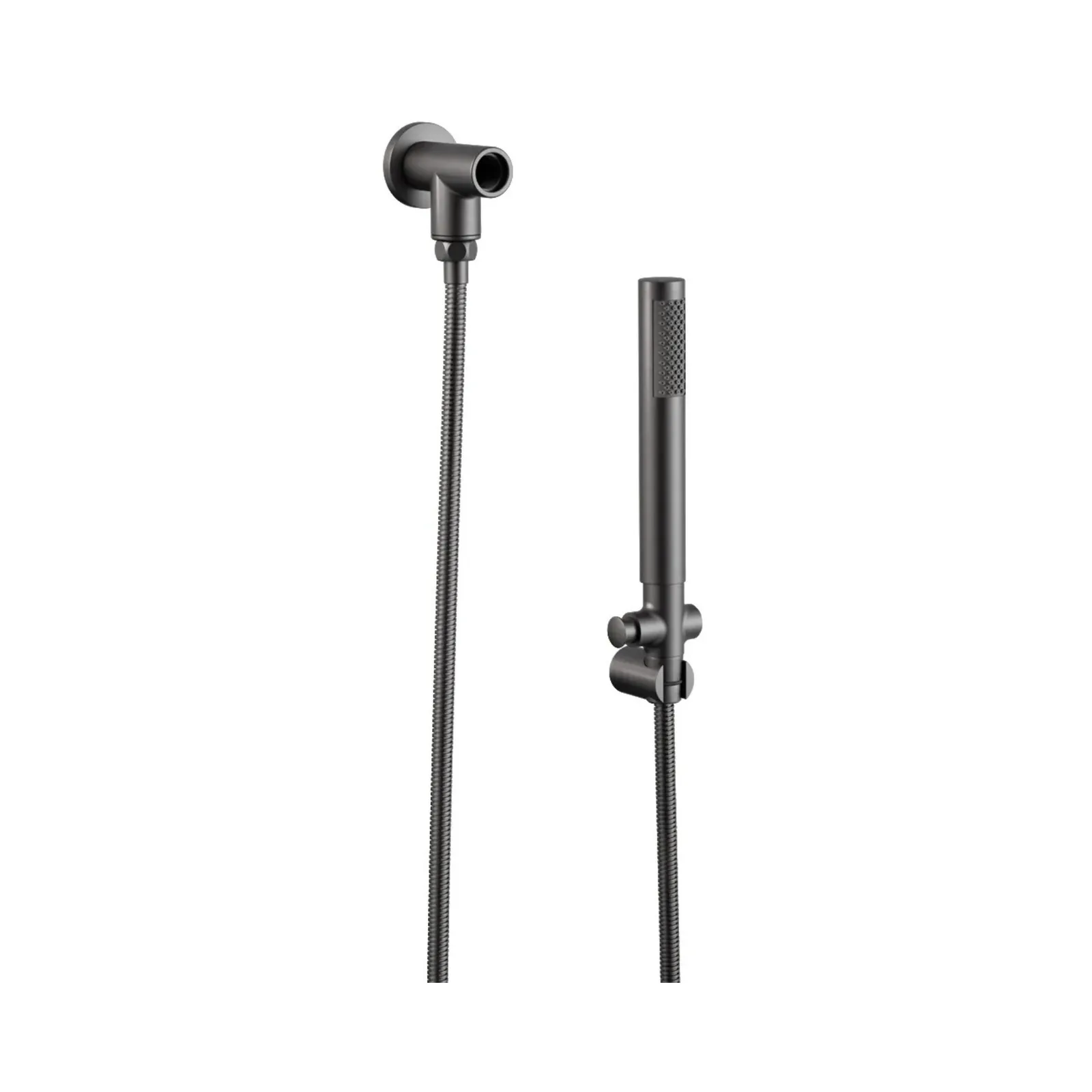 Desviador Universal Redondo para Chuveiro GunMetal Doka