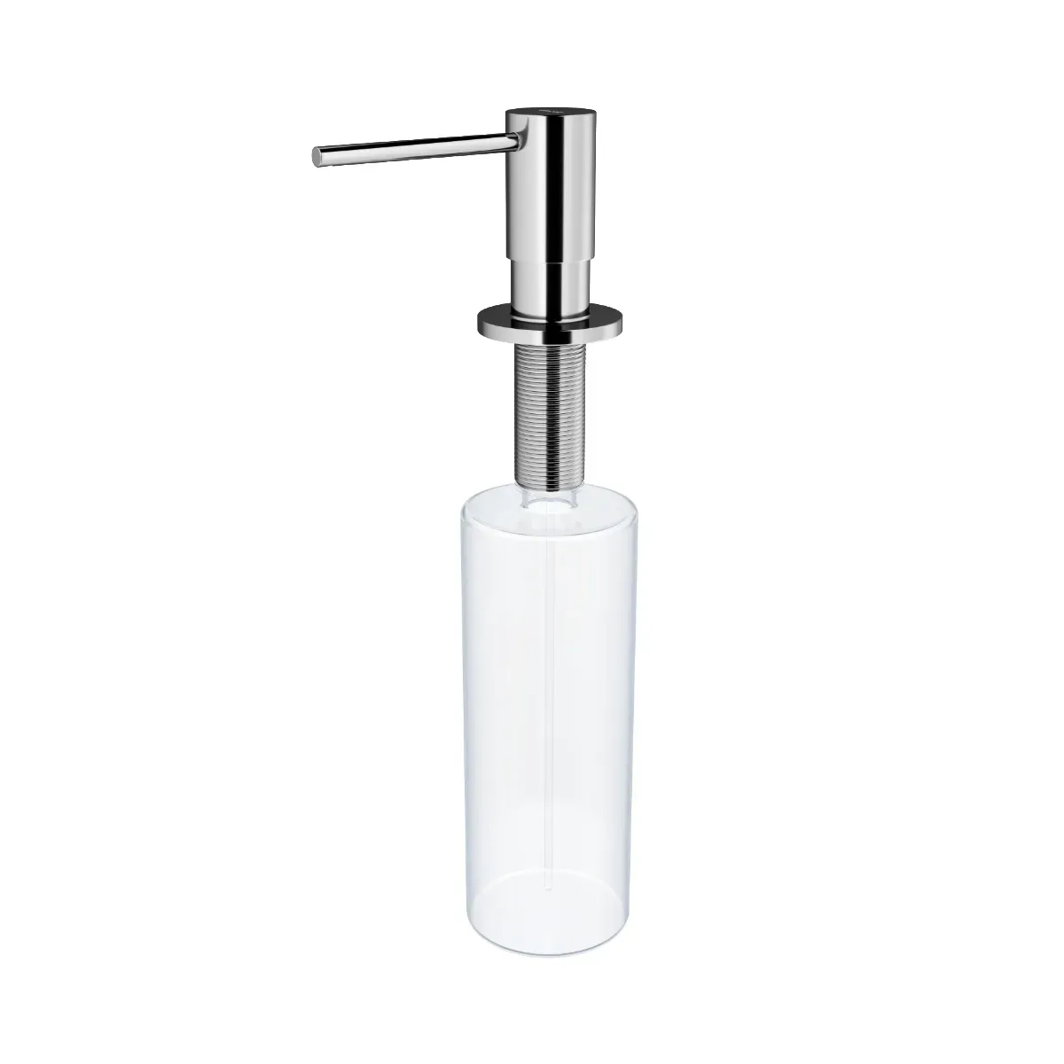 Dispensador Detergente Cozinha Redondo Cromado Docol