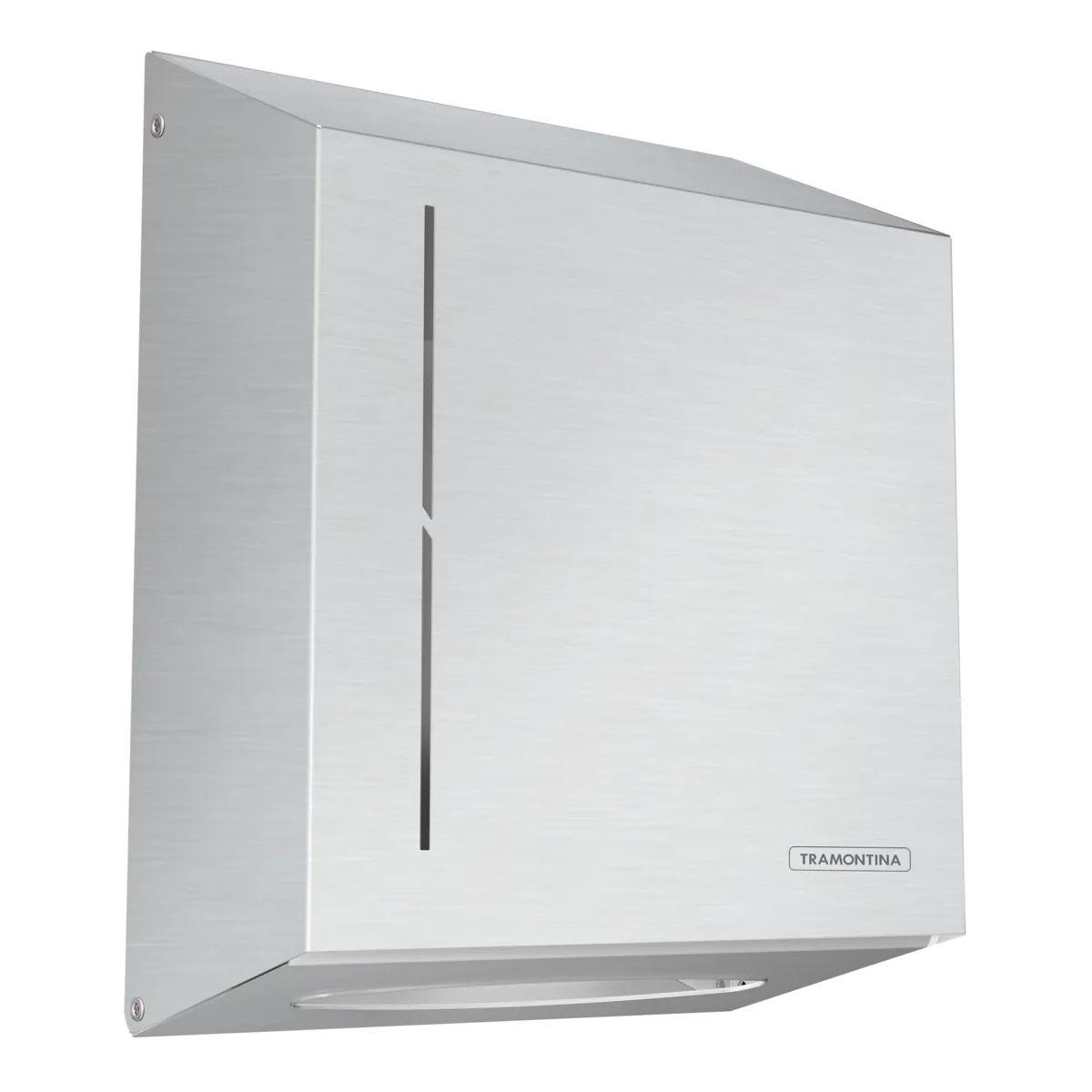 Dispenser para Papel Toalha Tramontina em Aço Inox com Acabamento Scotch Brite