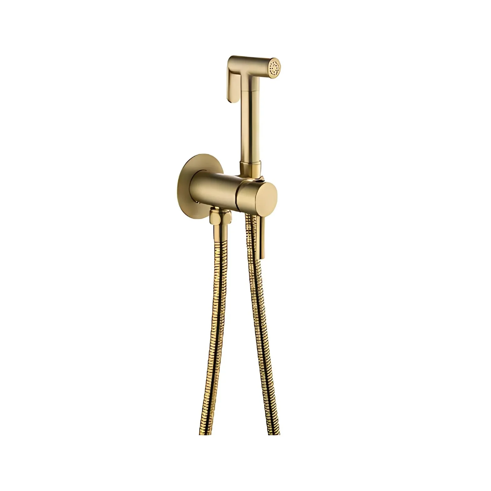 Ducha Higiênica Monocomando Quente e Fria Doka Brushed Gold