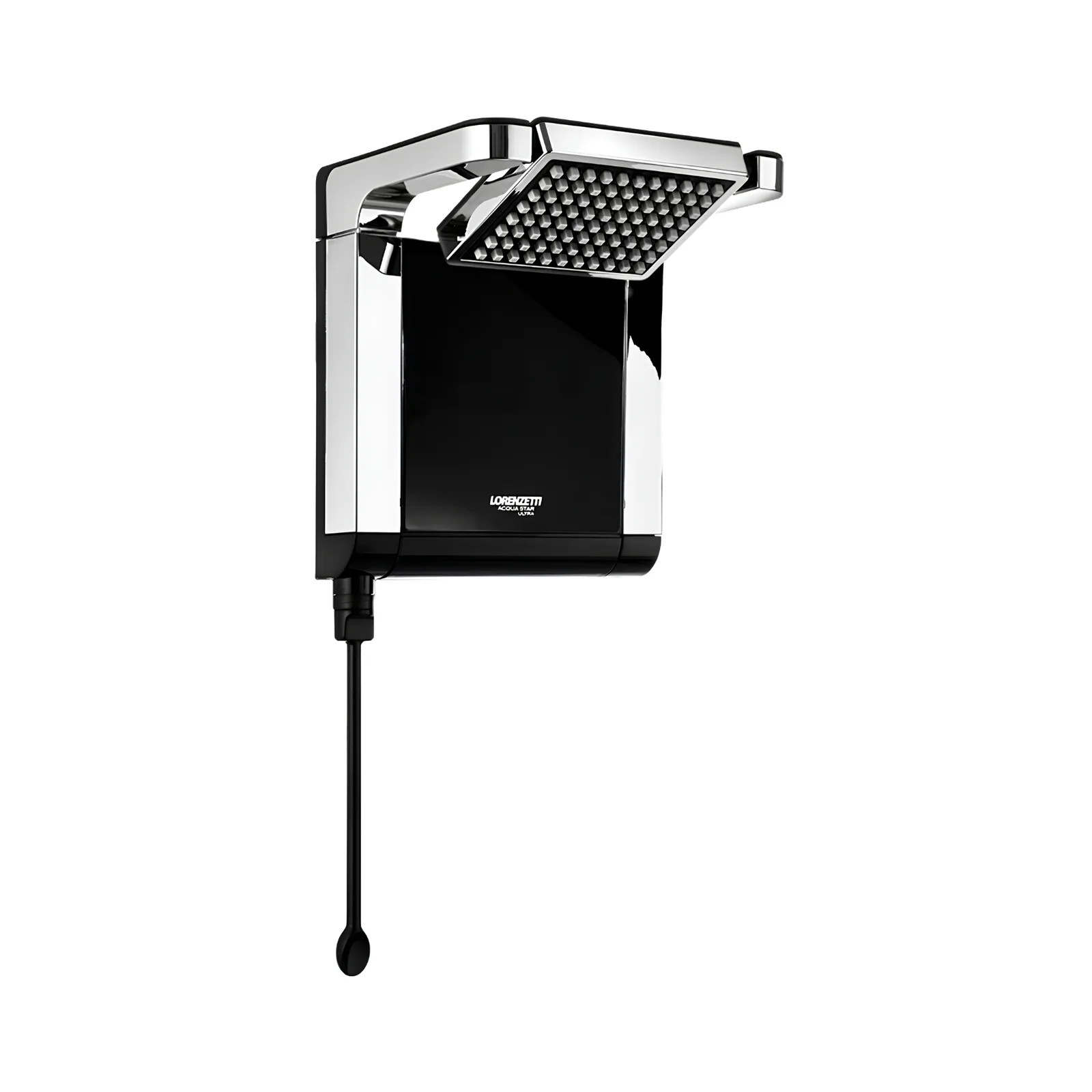 Ducha Elétrica Preto/Cromado 220V Lorenzetti Acqua Star Ultra