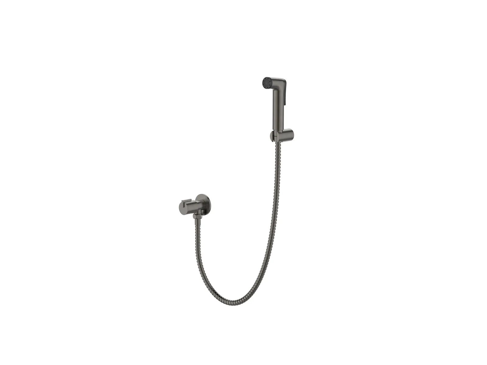Ducha Higiênica com Registro Sem Derivação Grey Dax Navagio