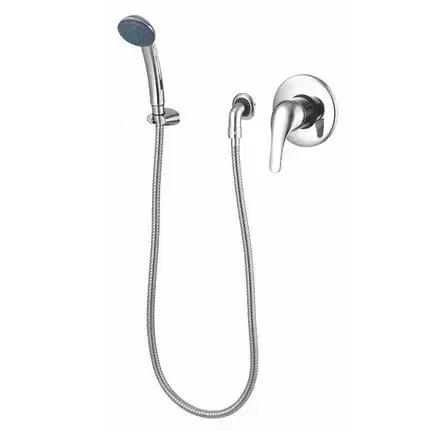 Ducha Higiênica com acabamento monocomando Meber Vega Cromada