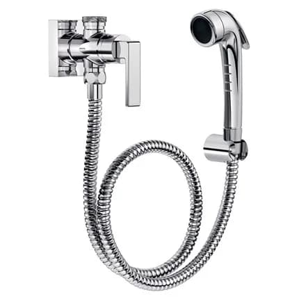 Ducha Higiênica Cromada com registro e derivação Docol Stillo