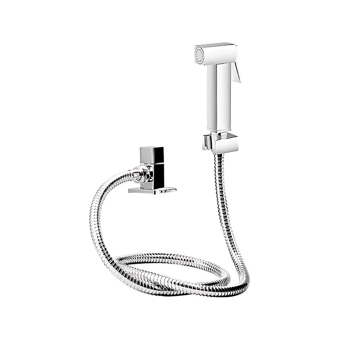 Ducha Higienica de Metal com Registro Lexxa Bagno LX1904 Cromada