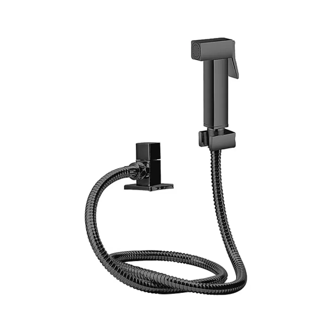 Ducha Higienica de Metal com Registro Lexxa Bagno LX1904GF Grafite